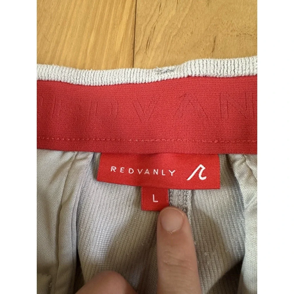 Redvanly Collins Pull-On Corduroy Trouser Pant Mirco Chip Grey Size Large